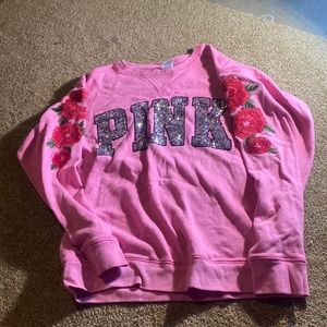 Pink Sweater Shirt